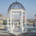 Outdoor Grande tamanho White Marble gazebo